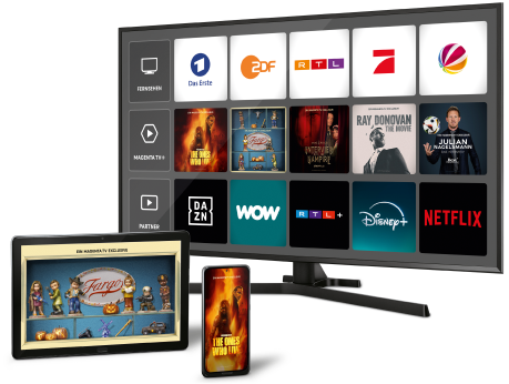 Magenta TV auf Smart TV, Tablet und Smartphone